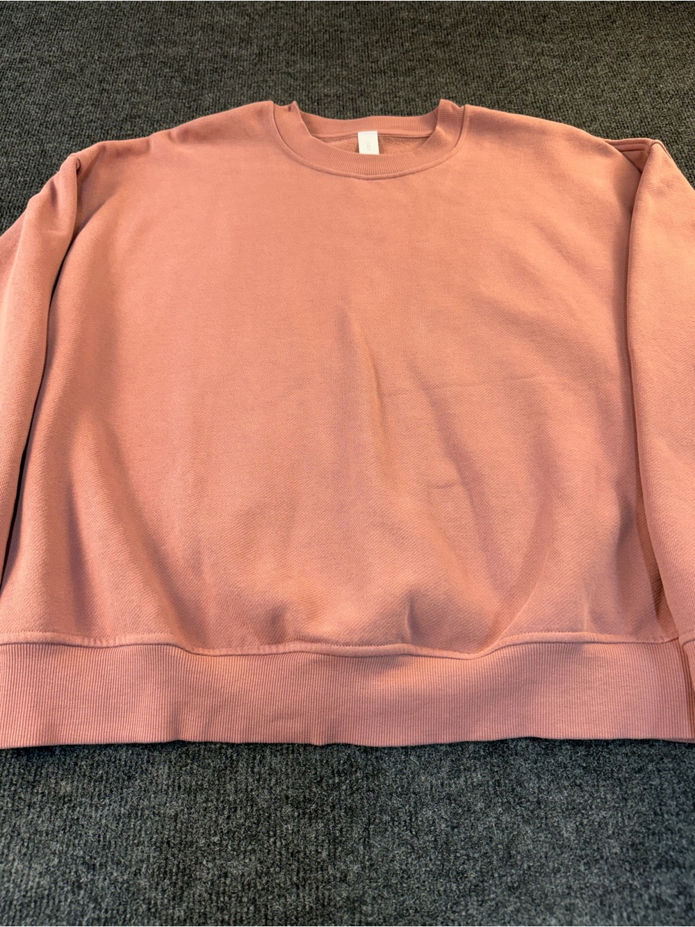 Women's Dusty Pink Crewneck Sweatshirt by Lululemon XL